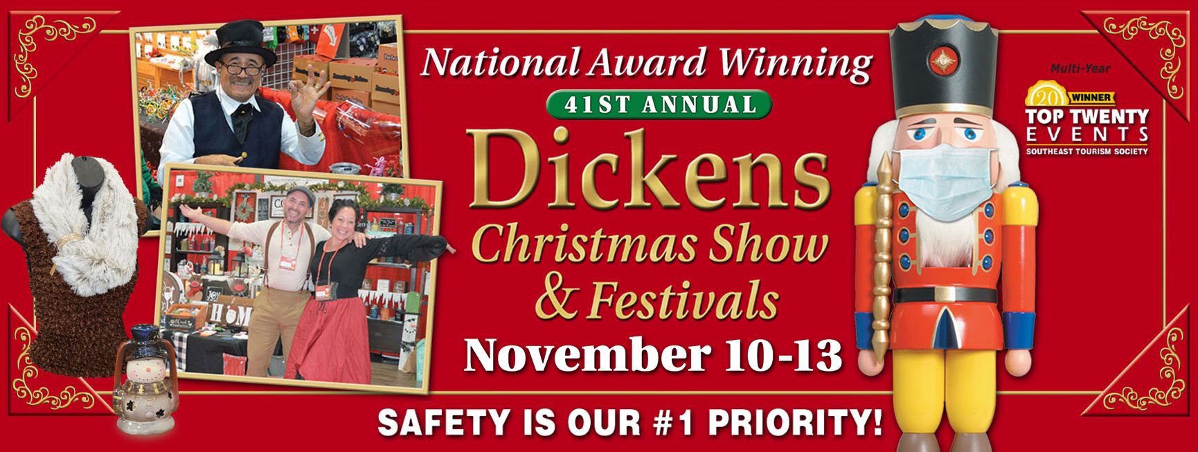 Dickens Christmas Show & Festivals Nov 13-16